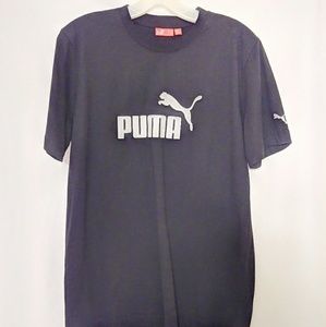 Puma Black Short Sleeve Shirt